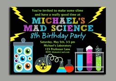 32 Best Science Party Images Science Books Birthday Party Ideas