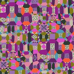 Free Spirit Conservatory by Anna Marie Horner PWMF001 Cherry Courthope Cotton