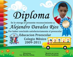 formatos de diplomas por aprovechamiento