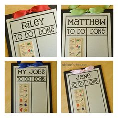 diy magnetic chore chart inspired by and doug i ll have to and doug magnetic chore chart