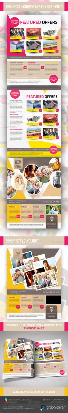 Stunning Collection of Event and Party PSD Flyer Tempates - product flyer Stunning Collection of Event and Party PSD Flyer Tempates - product flyer