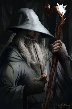 LOTR Magician Demon Battle Painting Paint By Numbers Kit DIY
