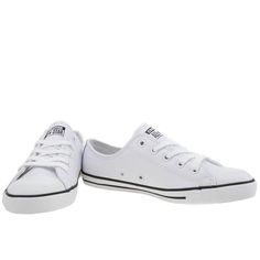 converse dainty leather trainers converse dainty leather trainers