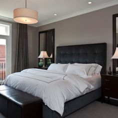 aldine avenue contemporary bedroom chicago michael abrams limited mirrors above bedside tables - Master Bedroom Paint Colors aldine avenue contemporary bedroom chicago michael abrams limited mirrors above bedside tables - Master Bedroom Paint Colors
