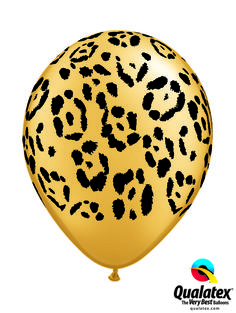 5 x 11/" Neon Safari balloons assorted designs//Colours