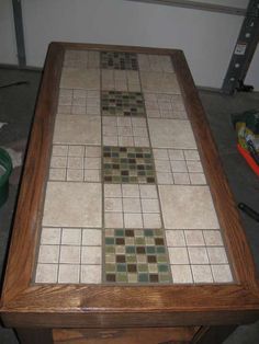 7 Best Tile Table Images On Pinterest Top Tables How To Tile A Table Top Tables Diy Patio