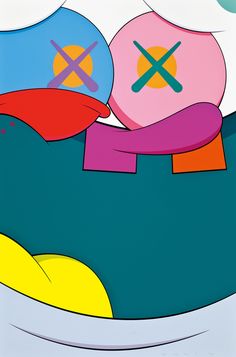 reproduction KAWS Ankle Bracelet print poster urban street Pop Art