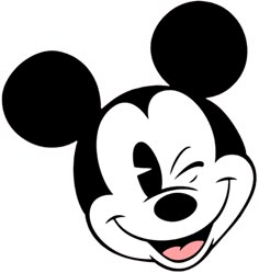mickey mouse head template disney crafts pinterest mickey