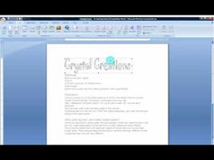 how to make a flyer on word