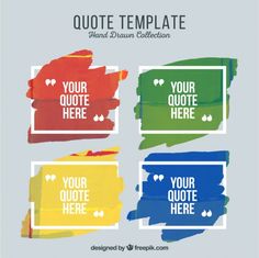 15 best quote templates images quote template vector free free free templates for quotes