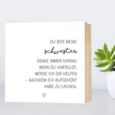 Steinguss Buchstaben 3D Deko Namen JANA als Geschenk verpackt! Beton