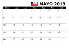 Mayo 2019 Chile Word Calendario Calendario Imprimir Sobres Estilos bish calendar 2021 2022