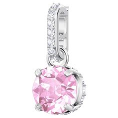 Dance Themes Jazz Dancer Charm Light Rose Crystal October Birthstone I Love You Heart Care Bear Charm