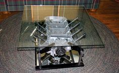 18 Best Engine Block Coffee Table Images Tables Neparasts Auto Detaļu Pielietojums Parts Diy Carrie Shipp Engine Block Coffee Table
