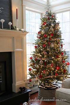 Make Your Christmas Tree Taller This Is Such A Great Idea To Fit In Finding Home Christmas Tree