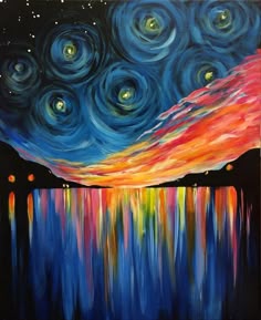 110 easy acrylic painting