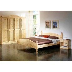 Letto contenitore in legno massello di pino www.arredamentirustici ... Letto contenitore in legno massello di pino www.arredamentirustici ...