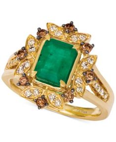 Bright Floral Vintage Statement Ring Set Blue Yellow Flower 2pc Size R