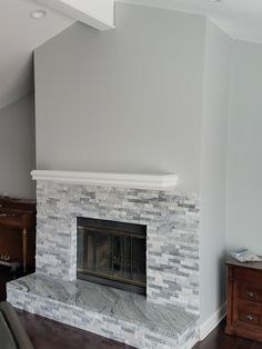 7 Exciting Grey Stone Fireplace Images Drive Way Fire Places Diy