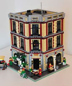 Modular Book//Electronic Store receta para lego passtzu 10197 10211 10224