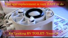 THETFORD RV Toilet How to fix leaking RV toilet gasket seal, flush ... THETFORD RV Toilet How to fix leaking RV toilet gasket seal, flush ...
