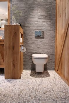 Half White Tiles With Contrast Brown Wall And Casinha Colorida Vai Reformar O Lavabo Não Perca Esse Post Inspirador