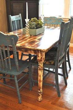 Tranquil Aqua By Sw Great Color For My Coffee Table Makeover Best Of The Year Furniture Transformations