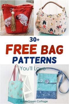 Crafts, Snacks, Couture, Bag Sewing Patterns