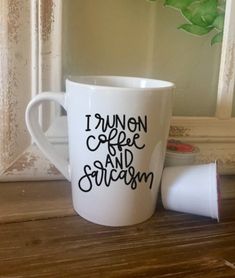 Funny Coffee And Wine Decal Java Merlot Red White Car Wall Truck Window Sticker