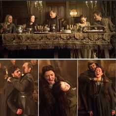 Grey Wind S Head Mounted Onto Robb Stark Body After The Red Of Thrones Most Shocking Moments The Starks Attend Red