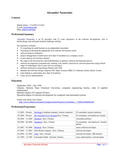 open office resume template download