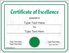 40 best business certificates templates awards images awards certificates of excellence templates