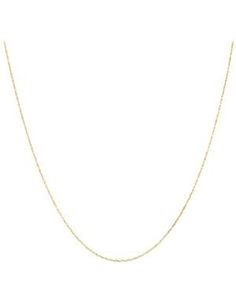 KoolJewelry Real 10k White Gold Delicate Lightweight 0.7 mm Thin Rope Chain Necklace for Women 14, 16, 18, 20, 24 or 30 inch