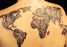 world map tattoo from iron brush tattoo in lincoln ne tattoos world map tattoo from iron brush tattoo in lincoln ne tattoos
