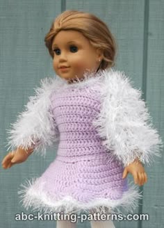 Handmade Clothes fits AG Doll 18” Golden Ballerina Knitted Tutu Shrug /& Boot