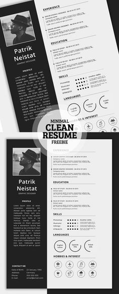 Resume template for Microsoft Word and Apple iWork Pages with free - apple pages resume templates Resume template for Microsoft Word and Apple iWork Pages with free - apple pages resume templates