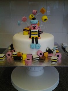 Wonka Liquorice Allsort Cake Wonka Liquorice Allsort Cake