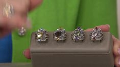 QVC Cushion Cut Rose Drusy Quartz 925 Sterling Silver Polished Ring QVC Cushion Cut Rose Drusy Quartz 925 Sterling Silver Polished Ring