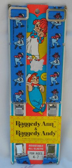 VINTAGE 1977 BY VANITY FAIR LIL/' STUFF RAGGEDY ANN /& ANDY CAKE TOPPER /</<NIB