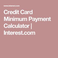 how long to pay off credit card