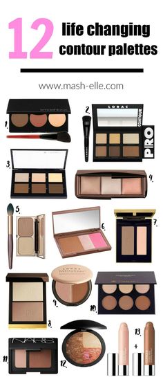 Looking for a contour palette to achieve the perfect fresh faced look?! Beauty blogger Mash Elle has rounded up the top contour palettes from Lorac, Smashbox, Anastasia Beverly Hills, Urban Decay, Hourglass, Tom Ford, NARS, Laura Geller and more! These palettes will help to slim your face and help you to achieve the perfect daytime or nighttime makeup look! Looking for a contour palette to achieve the perfect fresh faced look?! Beauty blogger Mash Elle has rounded up the top contour palettes from Lorac, Smashbox, Anastasia Beverly Hills, Urban Decay, Hourglass, Tom Ford, NARS, Laura Geller and more! These palettes will help to slim your face and help you to achieve the perfect daytime or nighttime makeup look!