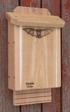 Large garden Bat Box house grooved ladder wildlife nesting chamber protection