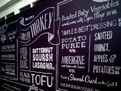 41 best chalkboard menus