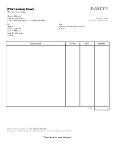 download a free invoice template