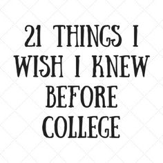college freshman year