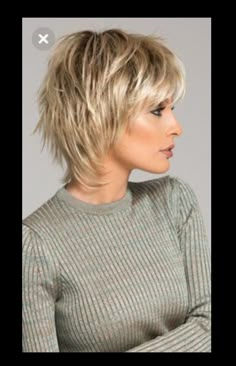 Achei Shaggy Short Hair, Short Hair Cuts For Women, Choppy Hair, Layered Haircuts Short Hair, Short Layered Haircuts, Best Short Haircuts, Medium Length Hair Styles, Short Hair Cuts, Short Shag Hairstyles