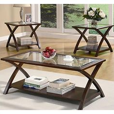 Standard Furniture Norway 3 Piece Coffee Table Set In Merlot Standard Furniture Norway 3 Piece Coffee Table Set In Merlot And House