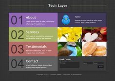 free dream weaver web template