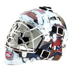 Franklin Sports NHL League Logo Montreal Canadiens Mini Goalie Mask