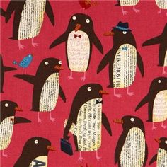 Christmas Blend Fabrics I Love Christmas The Gathering Red Cotton 0.5m